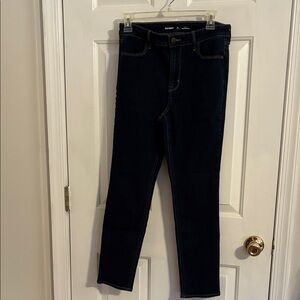 Old Navy Women's Wow Straight Dark Blue Jeans